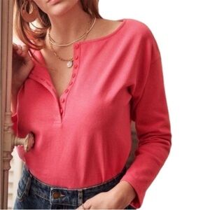 Sézane Gatsby Long Sleeve Top